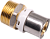 K-FLEX пресс-фитинг муфта с наружной резьбой 26х1/2″ мм